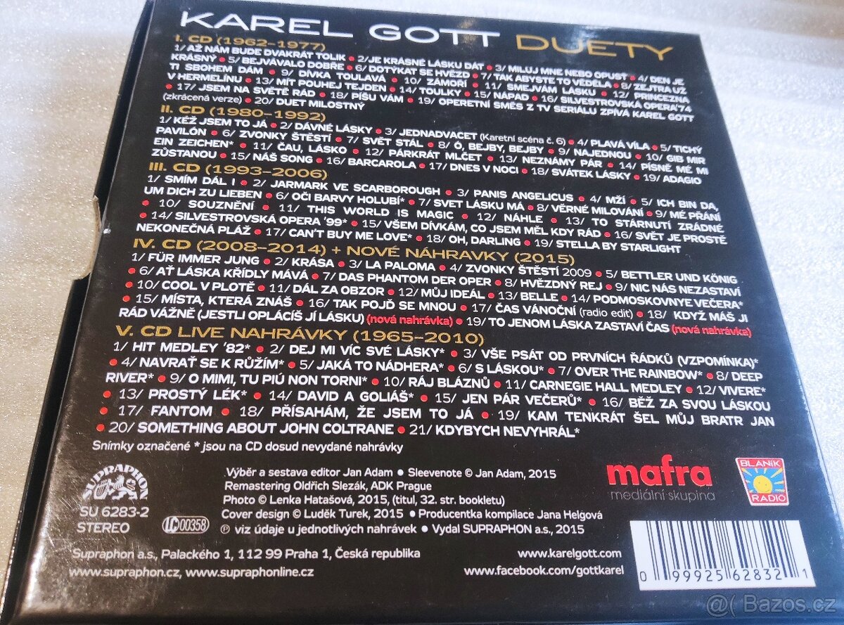 Cd - 5 cd Karel Gott - 3