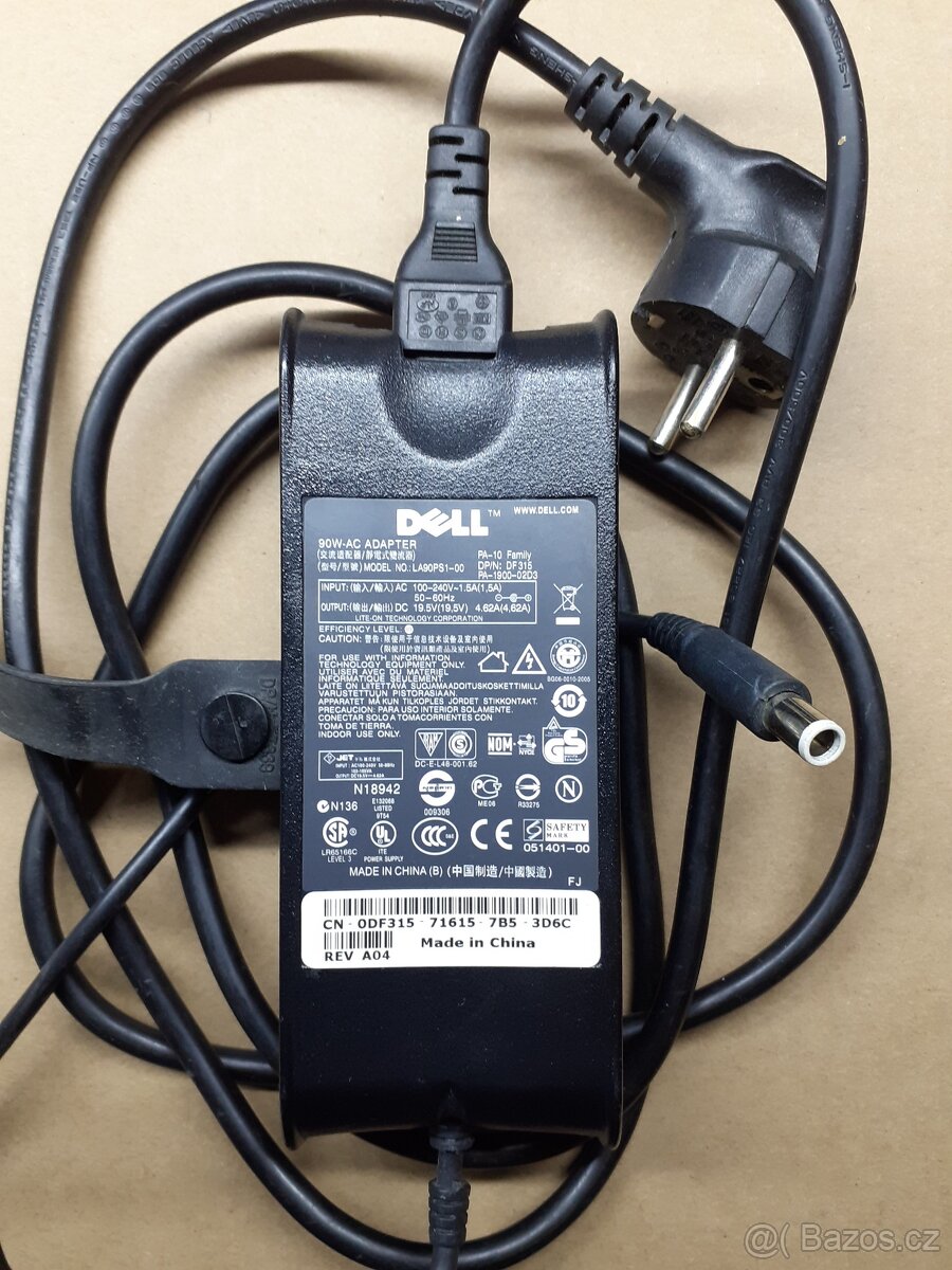 Nabíječka notebooku DELL 19,5V, 4,62A č.10 - 3
