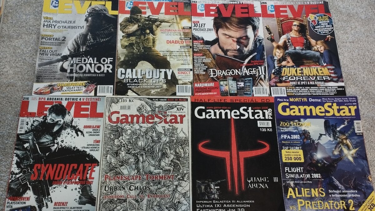 Herní časopis Level (retro číslo 2), mini Level - 3