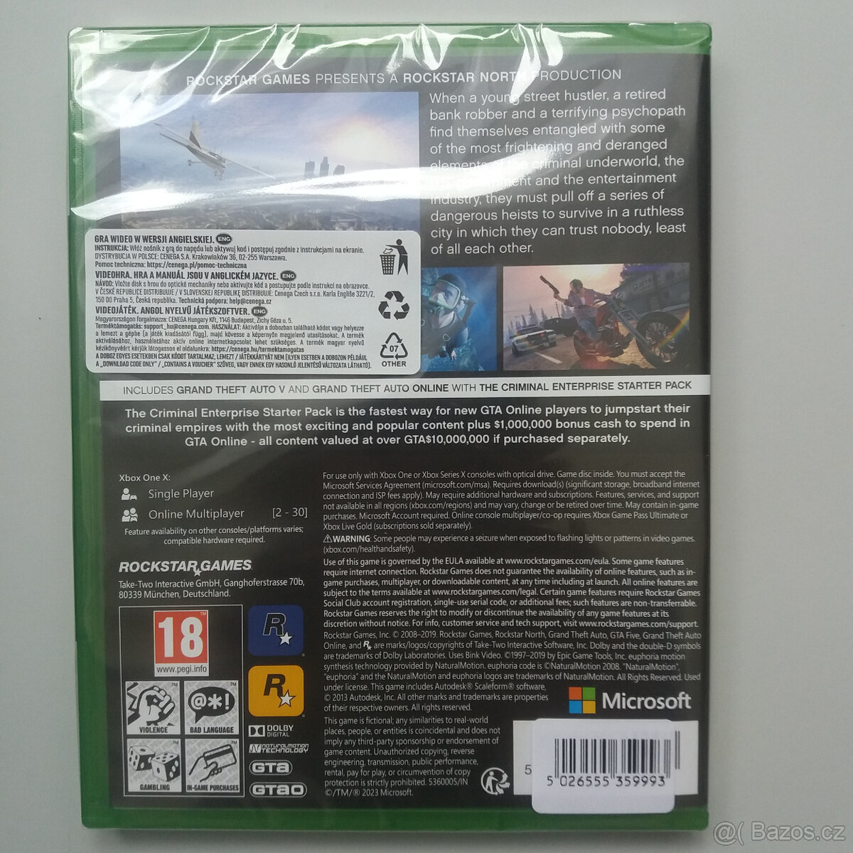 GTA 5 Grand Theft Auto V Premium Edition (Xbox One) - 3