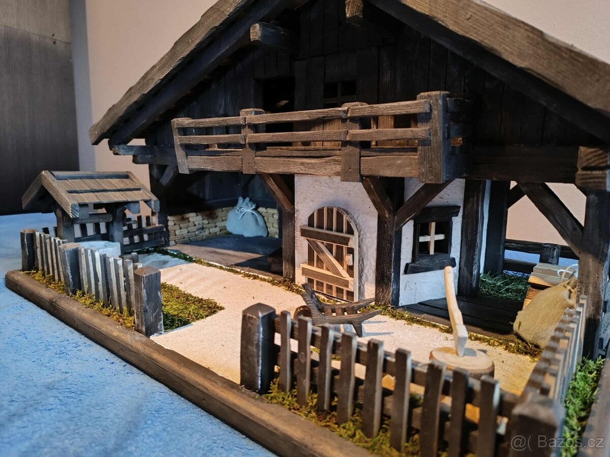 Dřevěný Betlém - 3