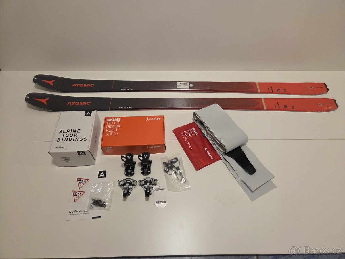 Skialpový set atomic backland 78 170cm - 3