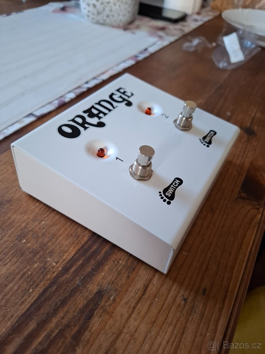 Nový nožní přepínač Orange, dva kanály - 3