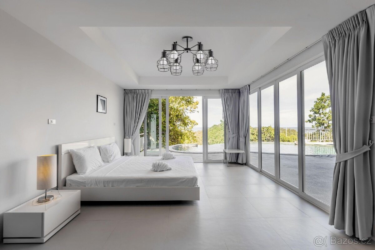 Závěsná stropní kovová svítidlo Loft APP735-6C - 3