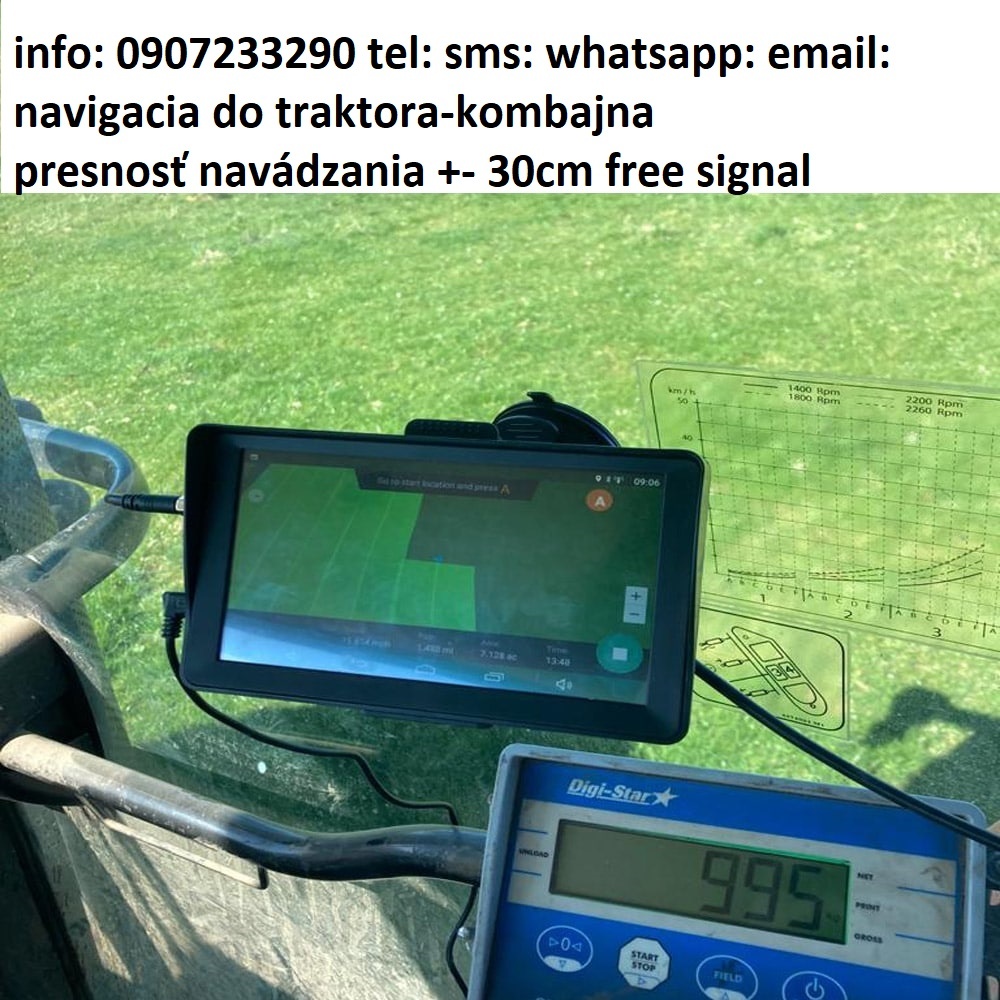 GPS NAVIGACE DO TRAKTORU-KOMBAJNA-POSTŘIKOVAČE - 3