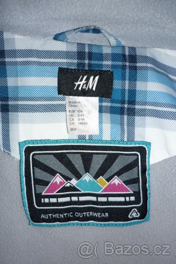 Jarní, podzimní bunda H&M vel. 104 - 3