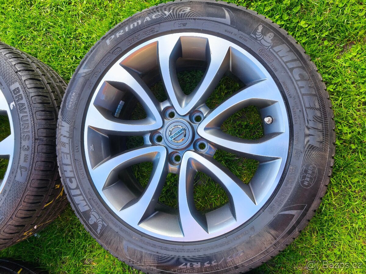 Letní sada Nissan Juke Qashqai r17 5x114,3 215/55/17 - 3