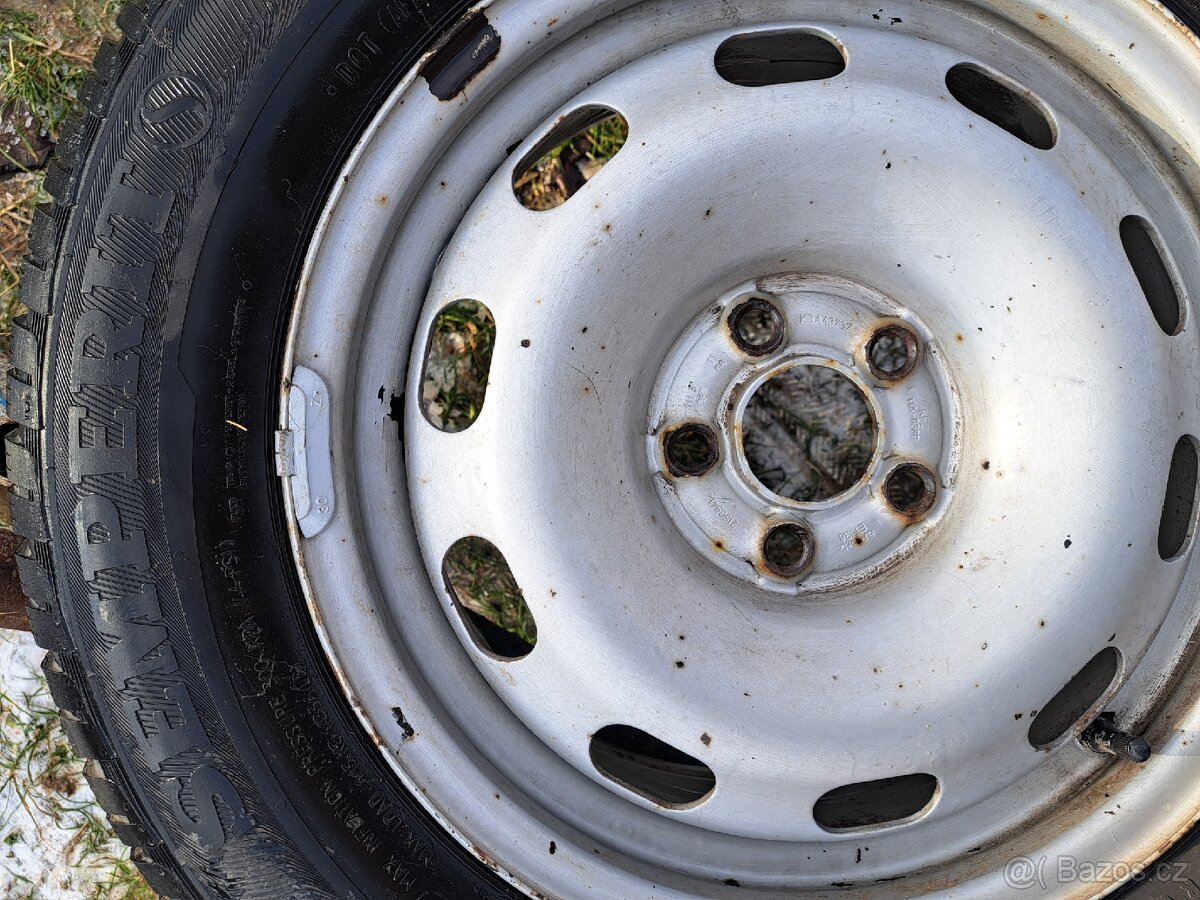 Zimni pneu vcetne disku cena za par - 3