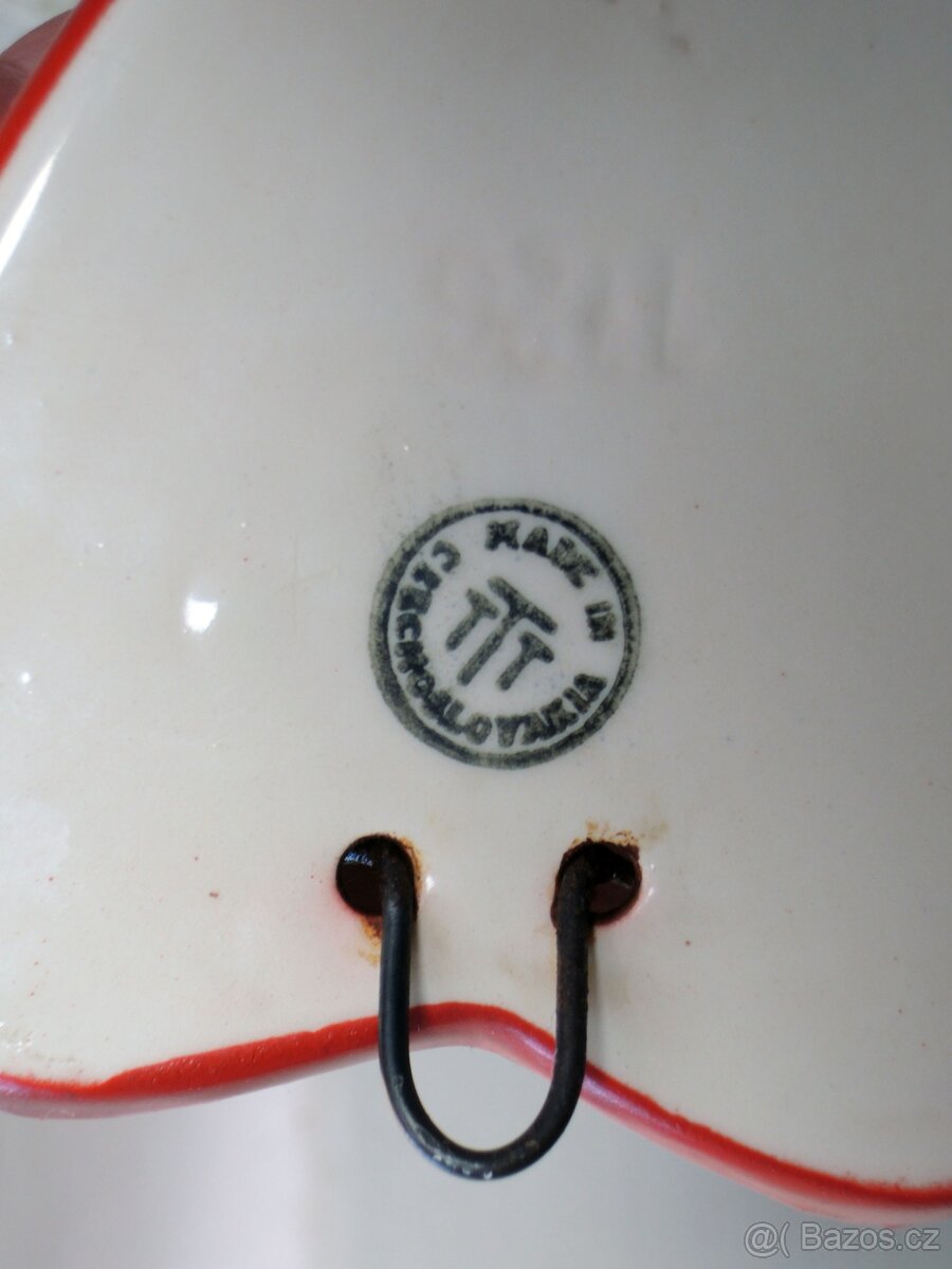 Nástěnná váza - srdíčko - 3