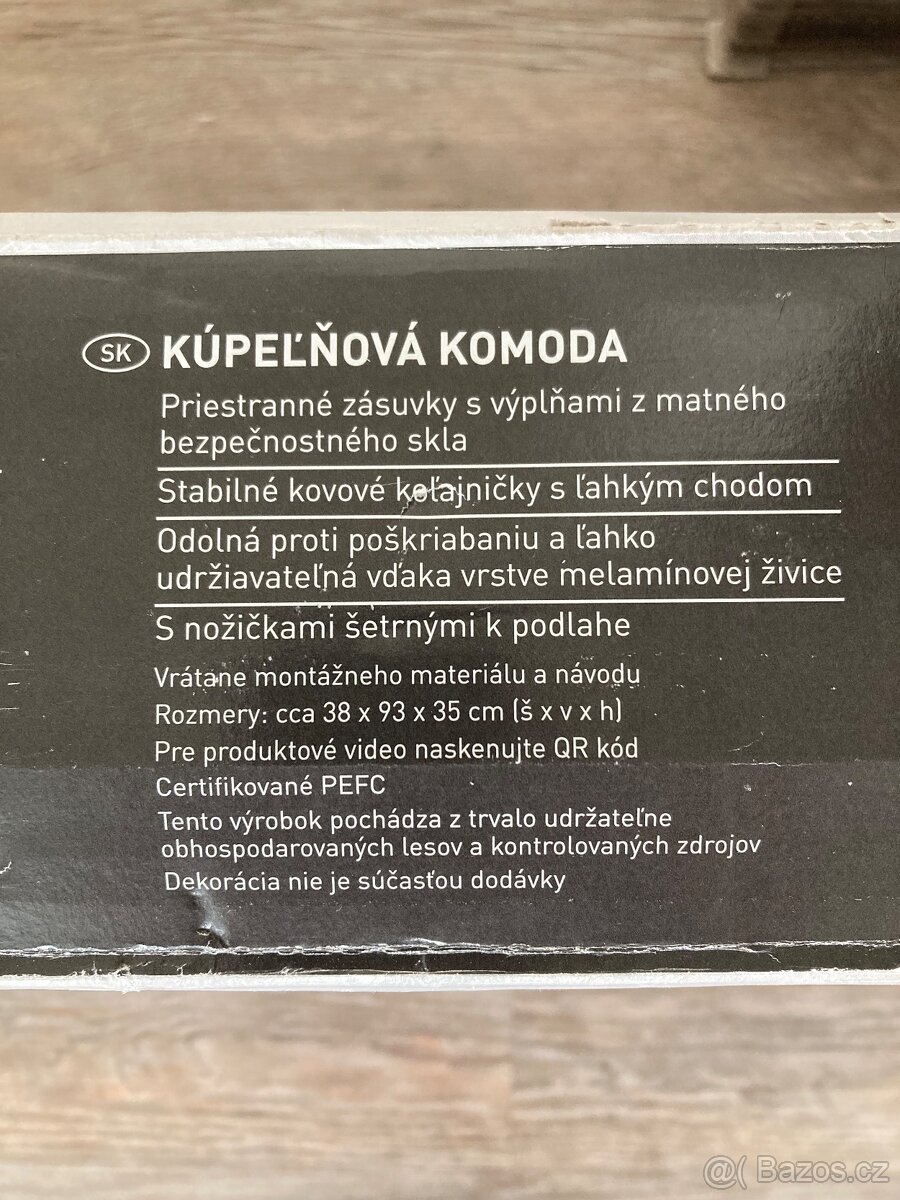 NOVÁ Koupelnová skříňka - 3