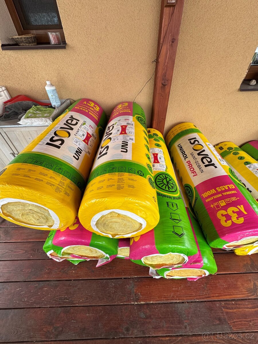Izolační materiál + difuzní folie - 3