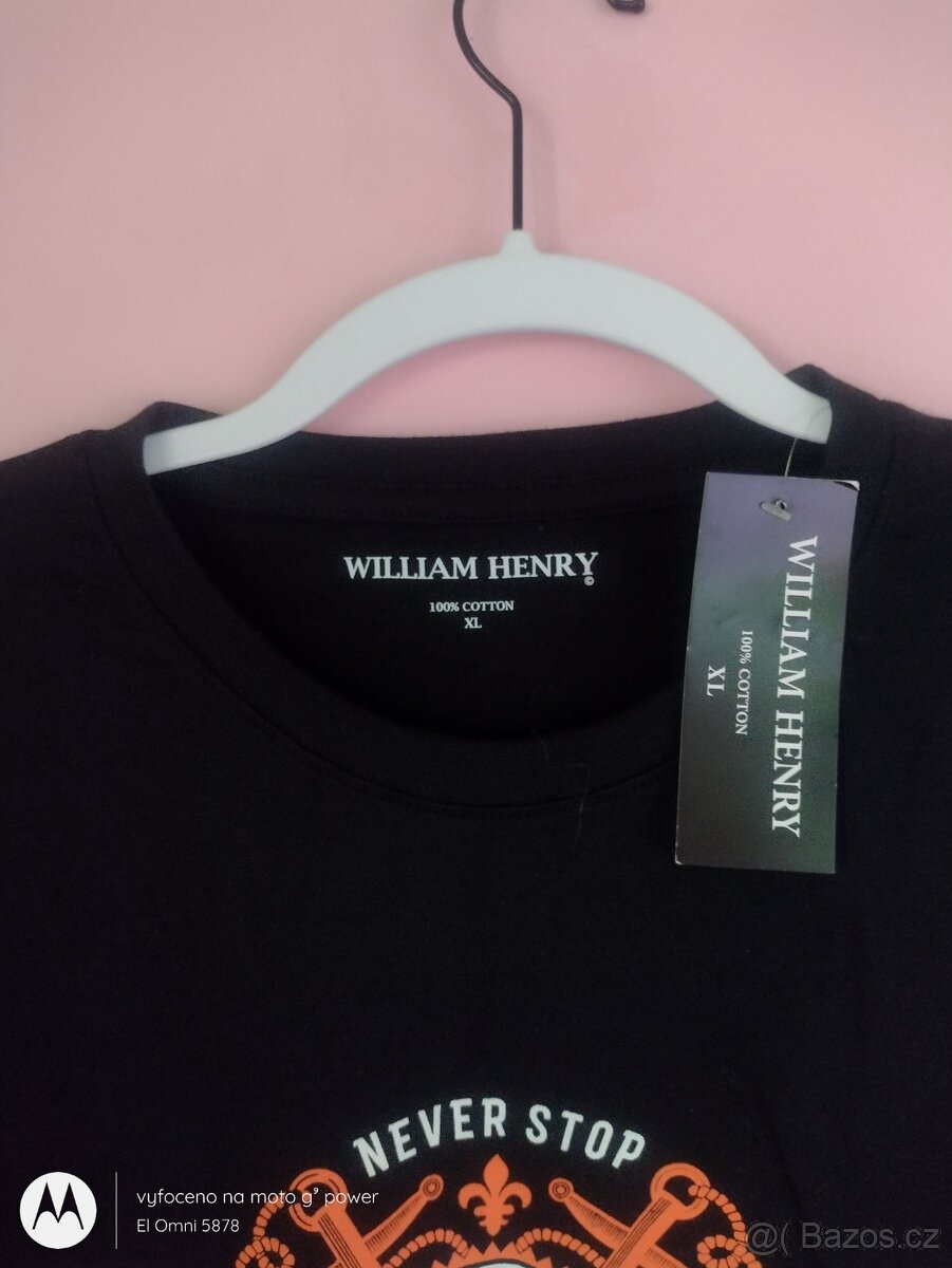 nové pánské tričko William Henry v.XL - 3