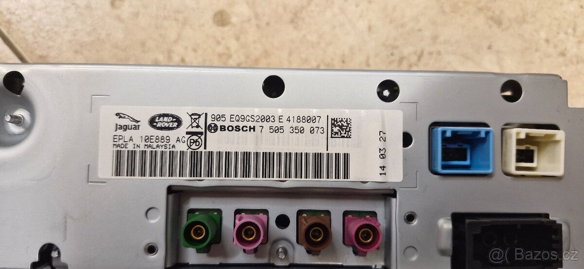 Displey range rover jaguar mmi obrazovka L405