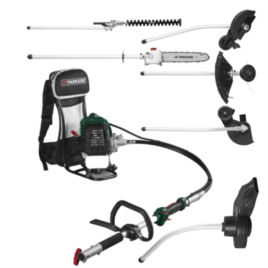 Benzínový vyžínač, křovinořez, nůžky na živý plot, foukač - 3