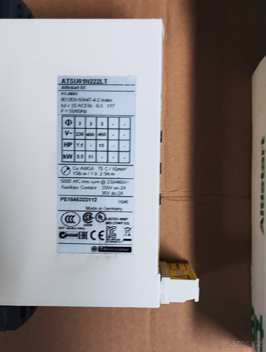 Novy softstarter schneider - 3