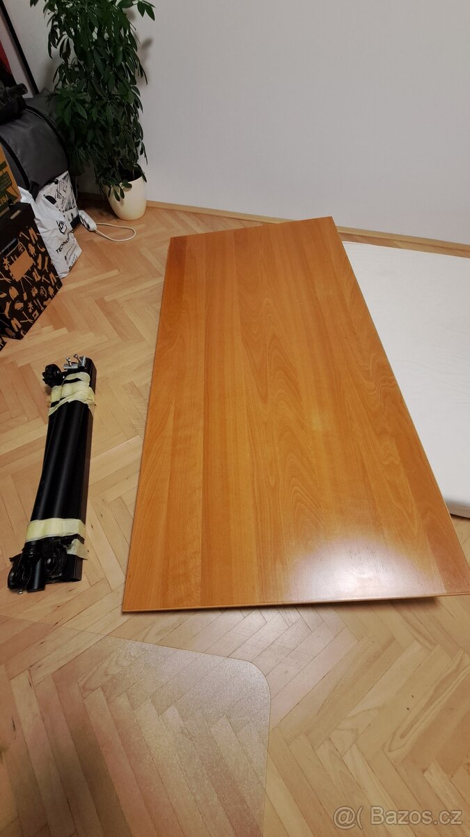 Velký kvalitní pracovní stůl 160 x 80 cm. - 3