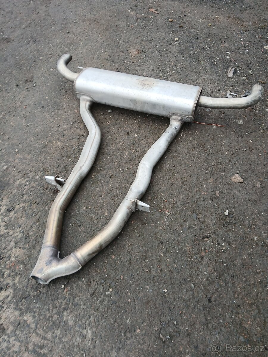 BMw x5 tlumič výfuku 8470059 - 3