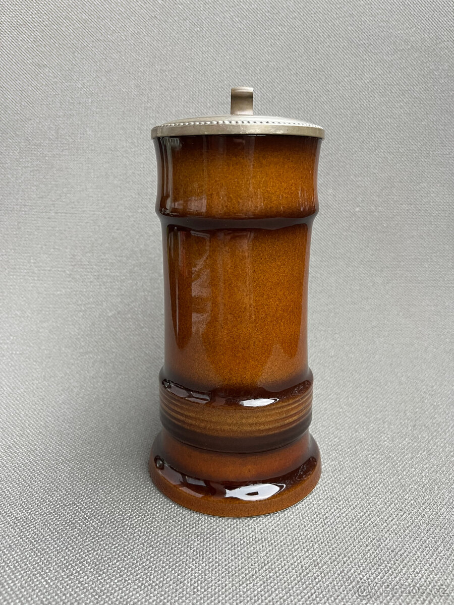 Goebel Keramický korbel, půllitr s víkem - 3