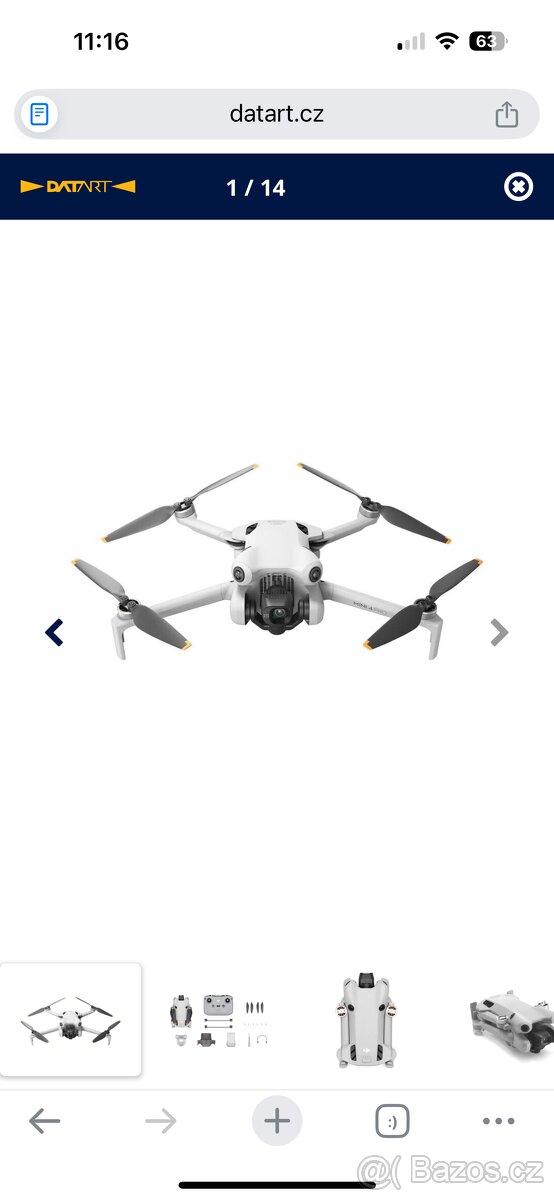 Dron DJI Mini 4 Pro šedý - 3