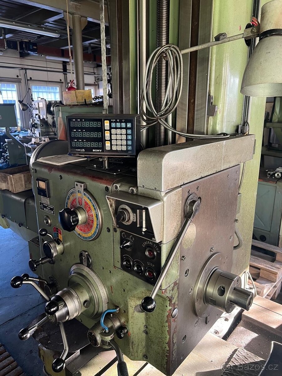 Horizontální vyvrtávačka TOS WH 63 (8901) - 3