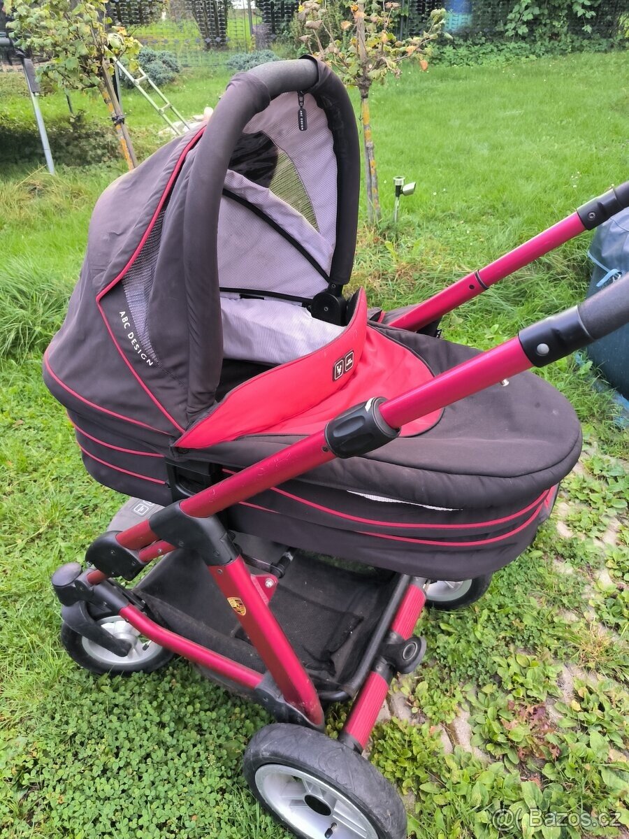 Dvojkombinace kočárek Abc design - 3