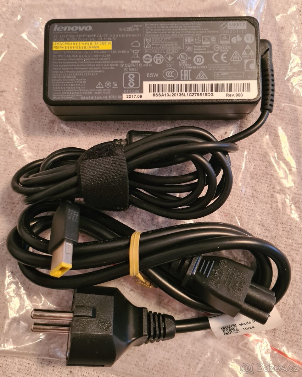 Adaptéry Lenovo / myš Logitech - 3