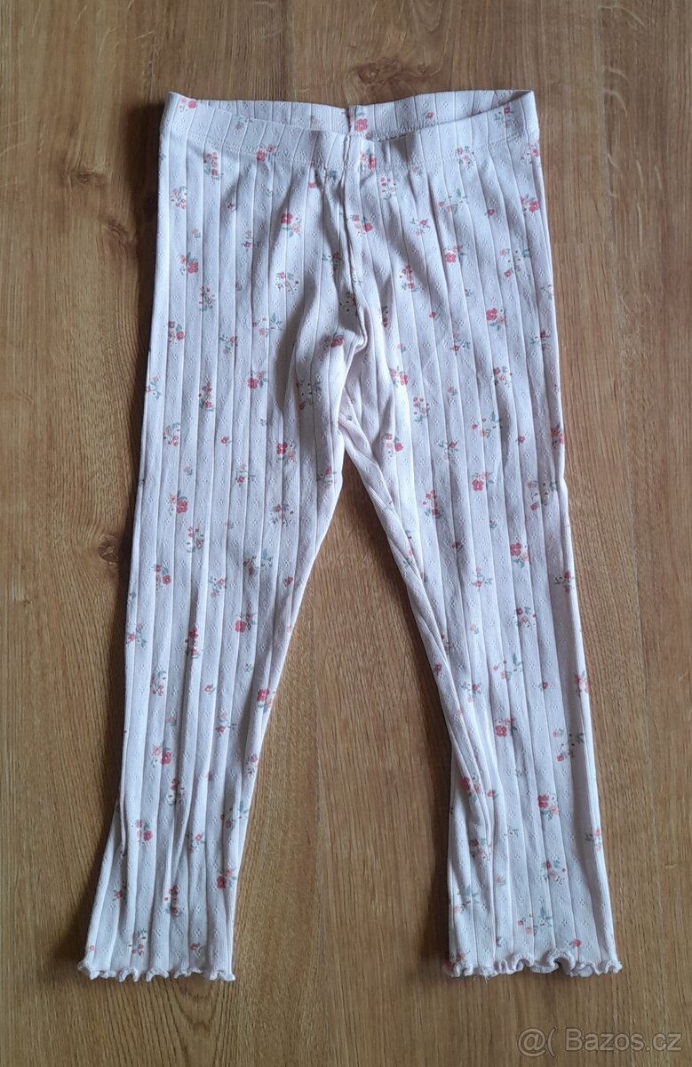 Žebrované bavlněné pyžamo H&M, vel. 98 - 3