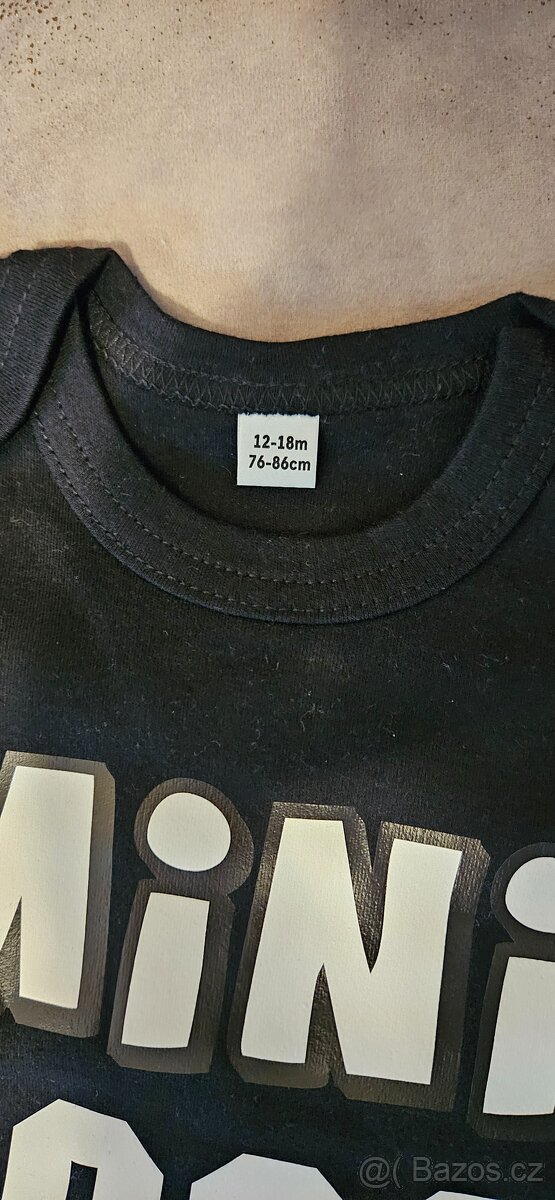 Tričko a body pro tátu a syna - 3