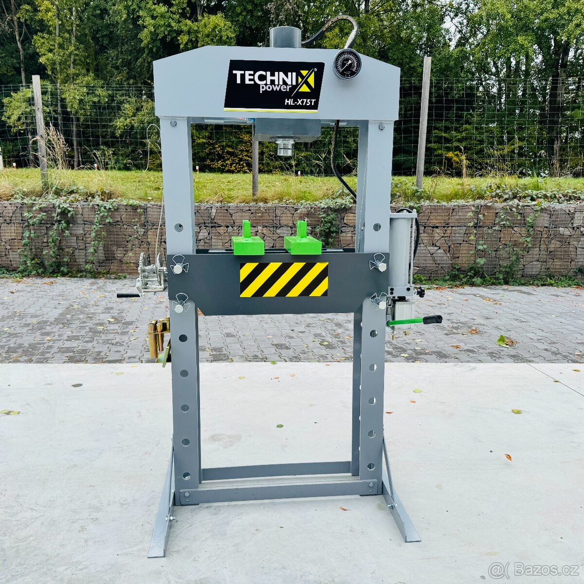 Dílenský hydraulický lis 75t TECHNIX - HL-X75T - 3