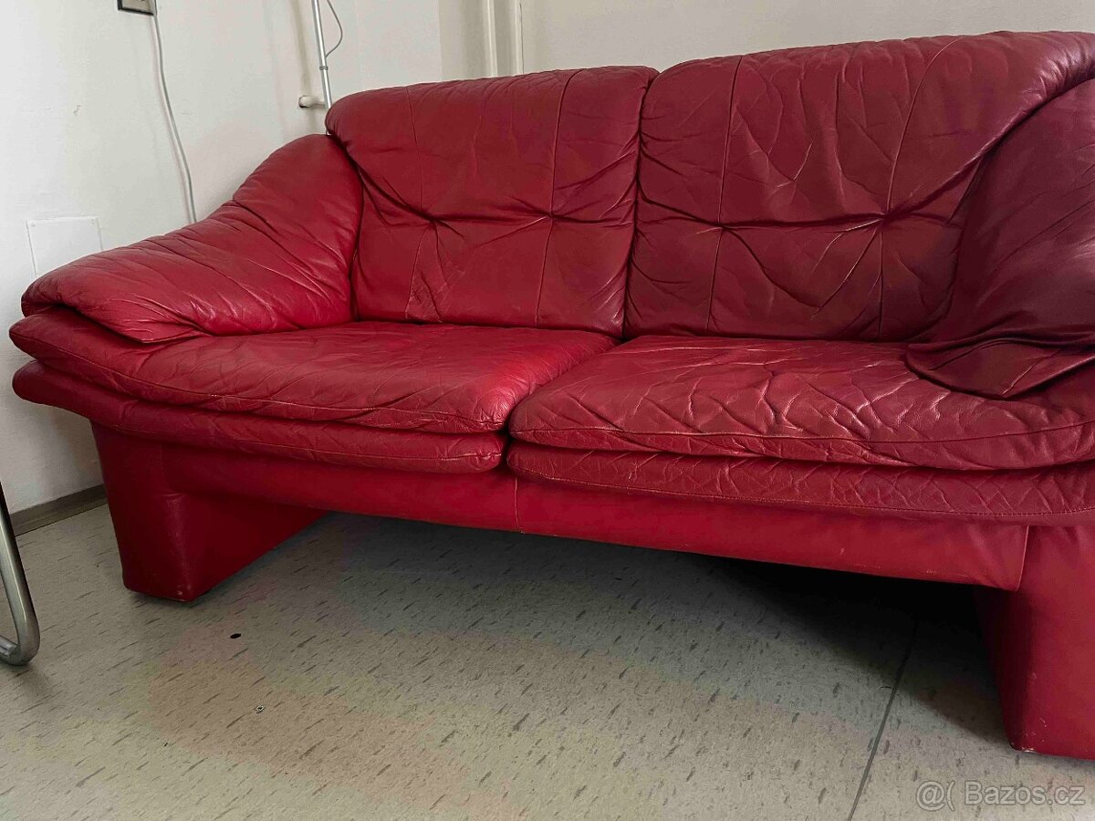 Kožená sedačka - 3