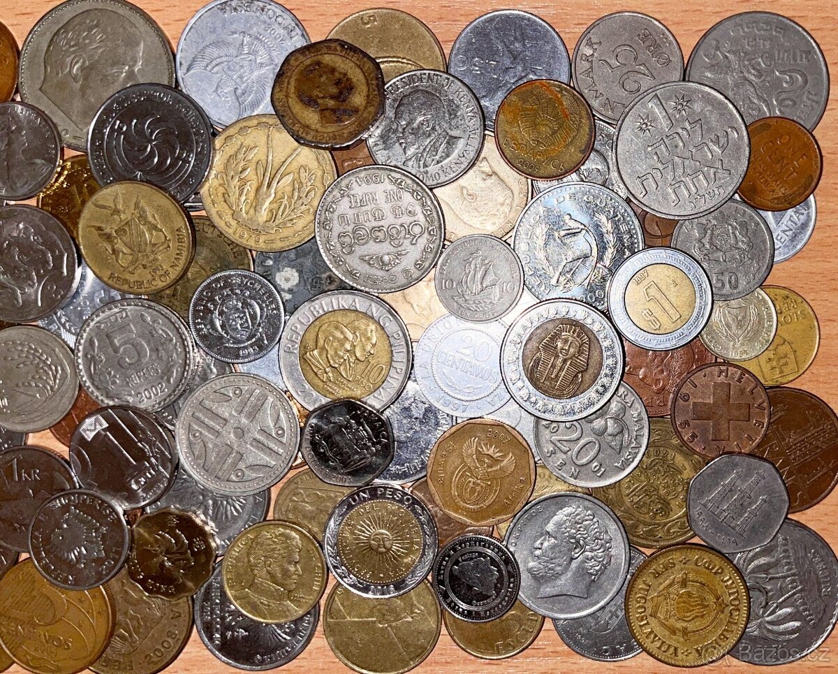 92 MINCÍ Z 92 RŮZNÝCH STÁTŮ SVĚTA - 3