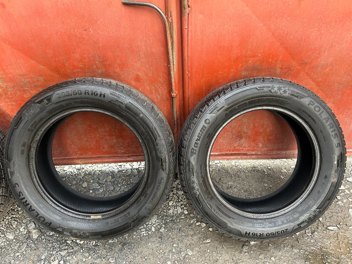 Prodám gumy 205/60/16 - 3