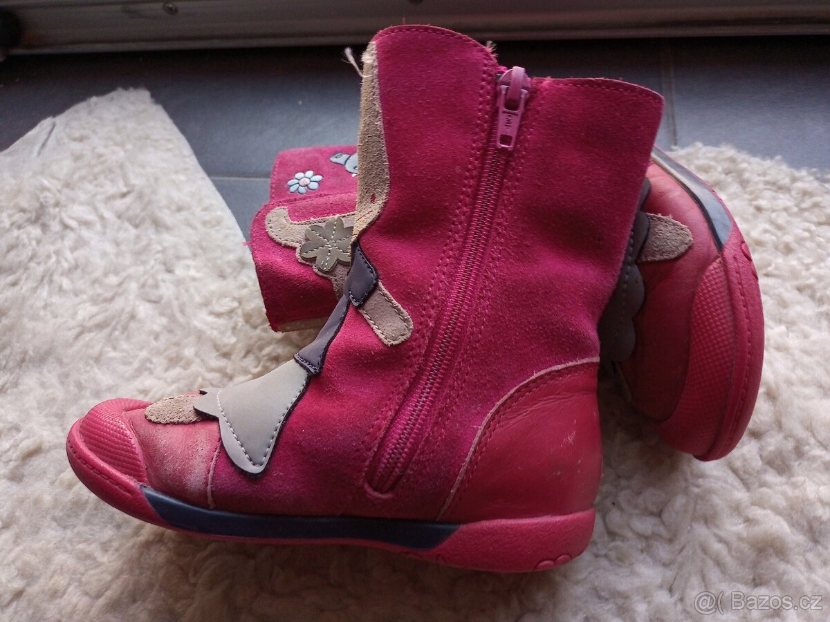 divci kozene boty zn. Clarks vel.25 - 3