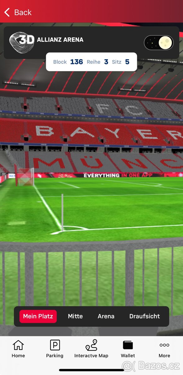 2x vstupenka 1. kategorie Bayern Mnichov – Mainz 14.12.2025 - 3