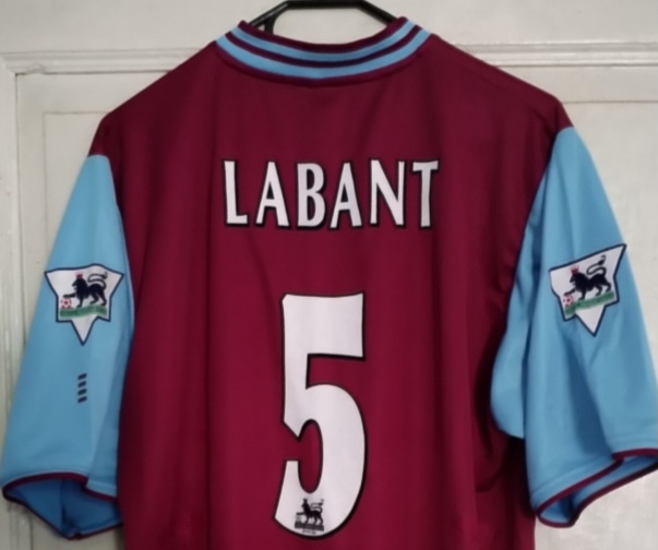VLADIMÍR LABANT (WEST HAM UNITED FC) - prodám originální dre - 3