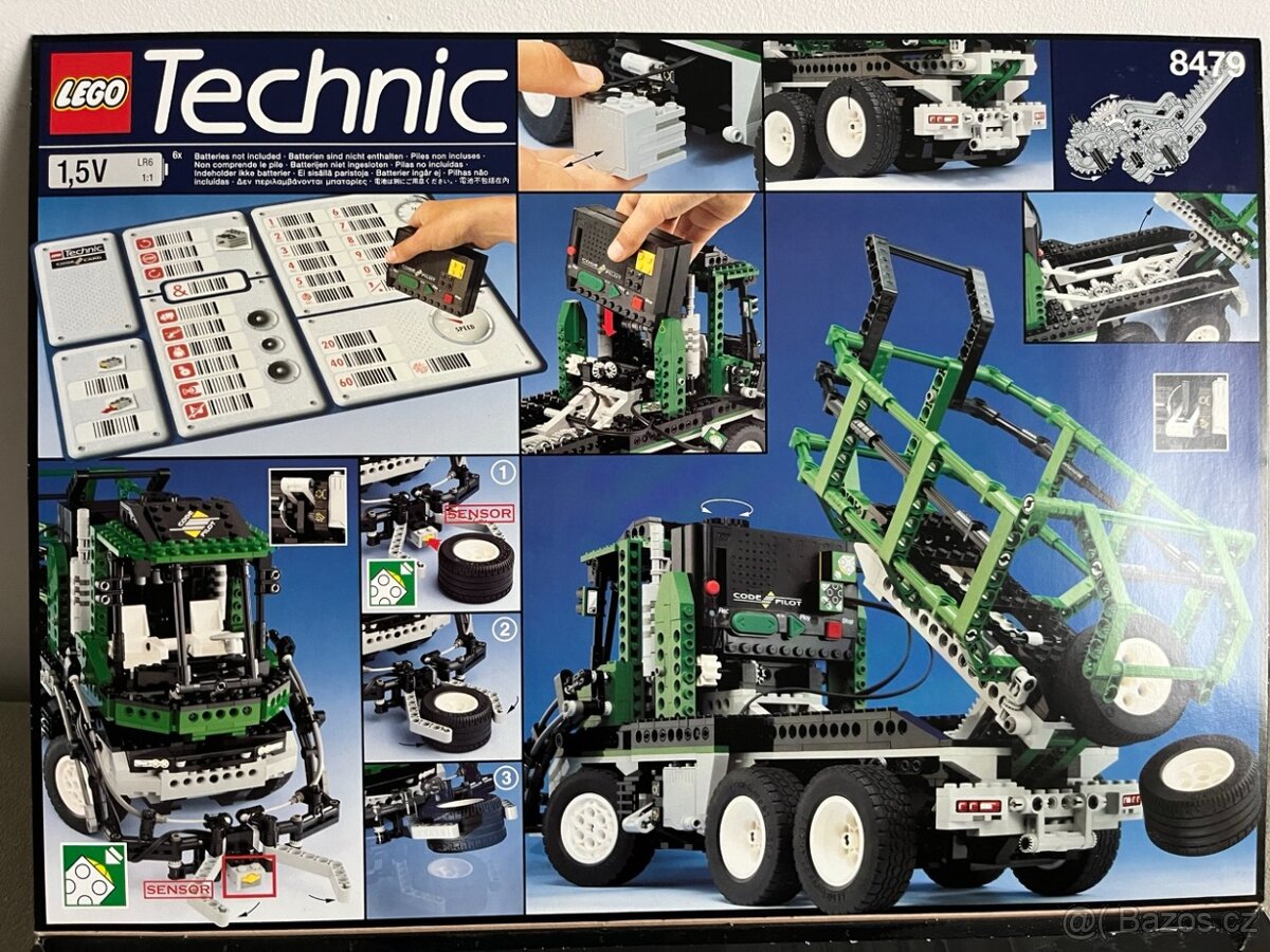 LEGO Technic 8479 Barcode Multi‑Set (rok 1997), kompletní - 3
