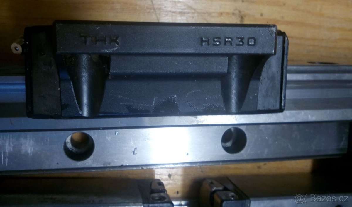 Masivní kolejnice, lineární vedení - 3