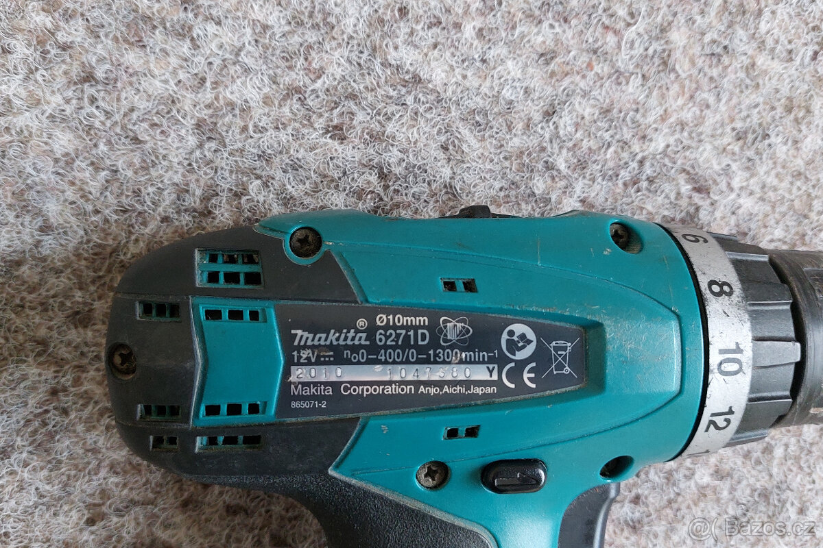 Aku vrtačka Makita 6271D - 3