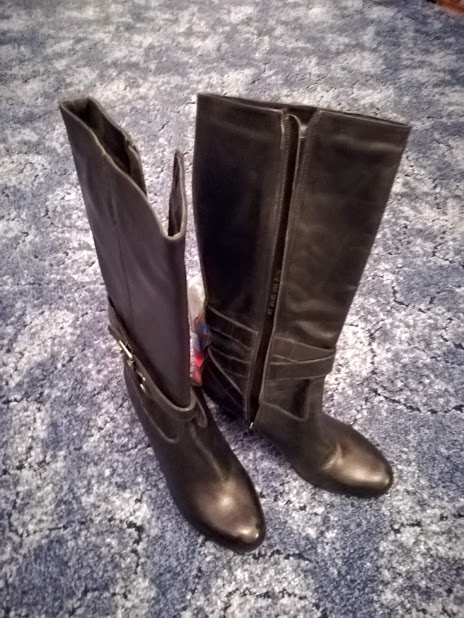 Kozačky - černé kožené, 39 - 3