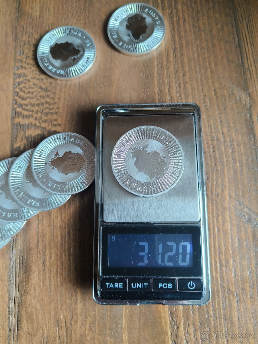 Australský Kangaroo 1oz 2020 stříbrné mince - 3
