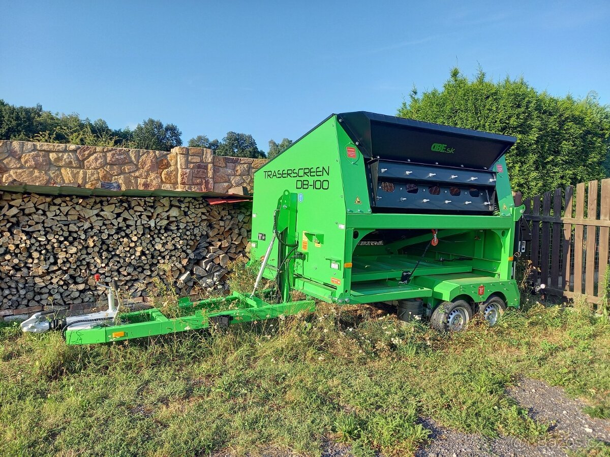 Mobilní prosévačka, třídička Traserscreen DB-100T - 3