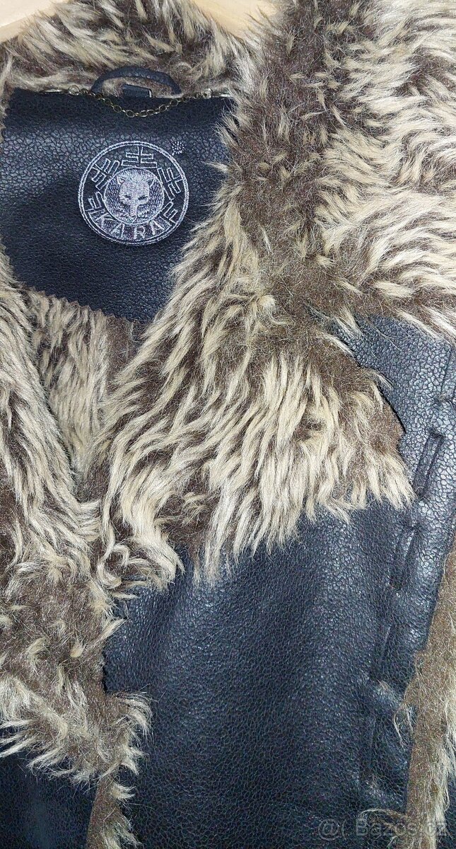 Kožená bundička Kara vel. 44 - 3