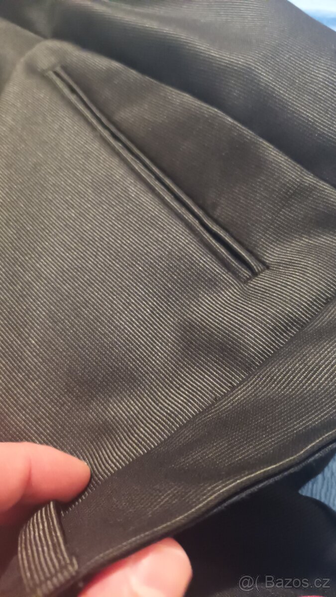 oblek 188/52, tmavý, barva plechová - 3