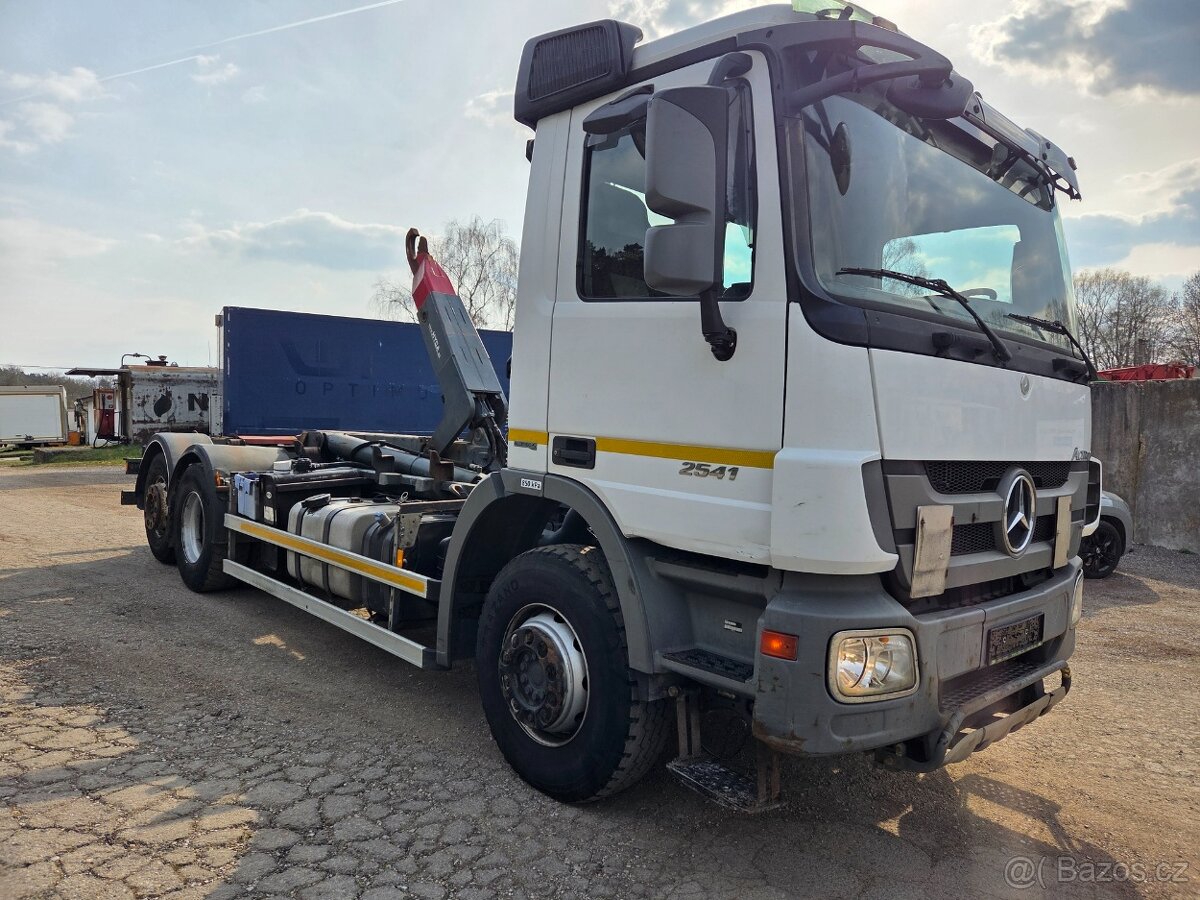 ACTROS 2541 EURO5 6x2 abrollkipper 20 T - 3
