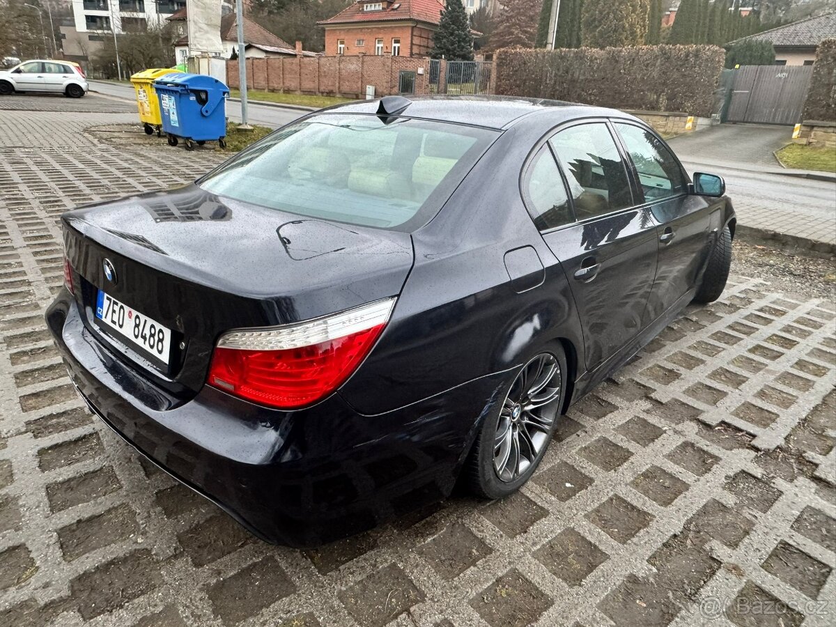 BMW E60,525d, M-paket,čip + tuning downpipe - 3