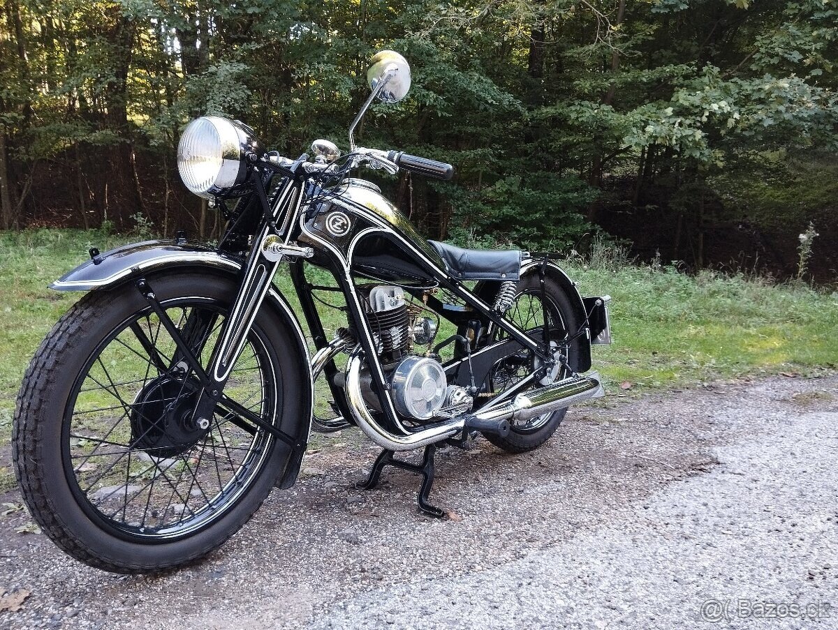 ČZ 250 Sport predválečná. - 3