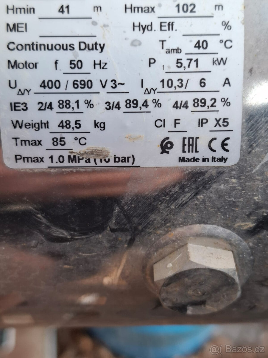 Elektromotor třífázový. - 3