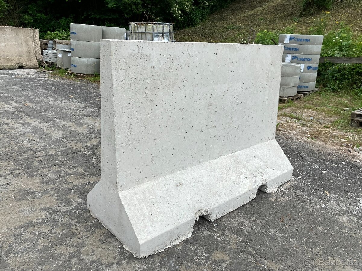 Betonová silniční svodidla - 3