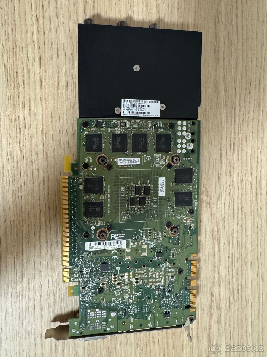 Grafická karta Nvidia QUADRO K4200 - 3