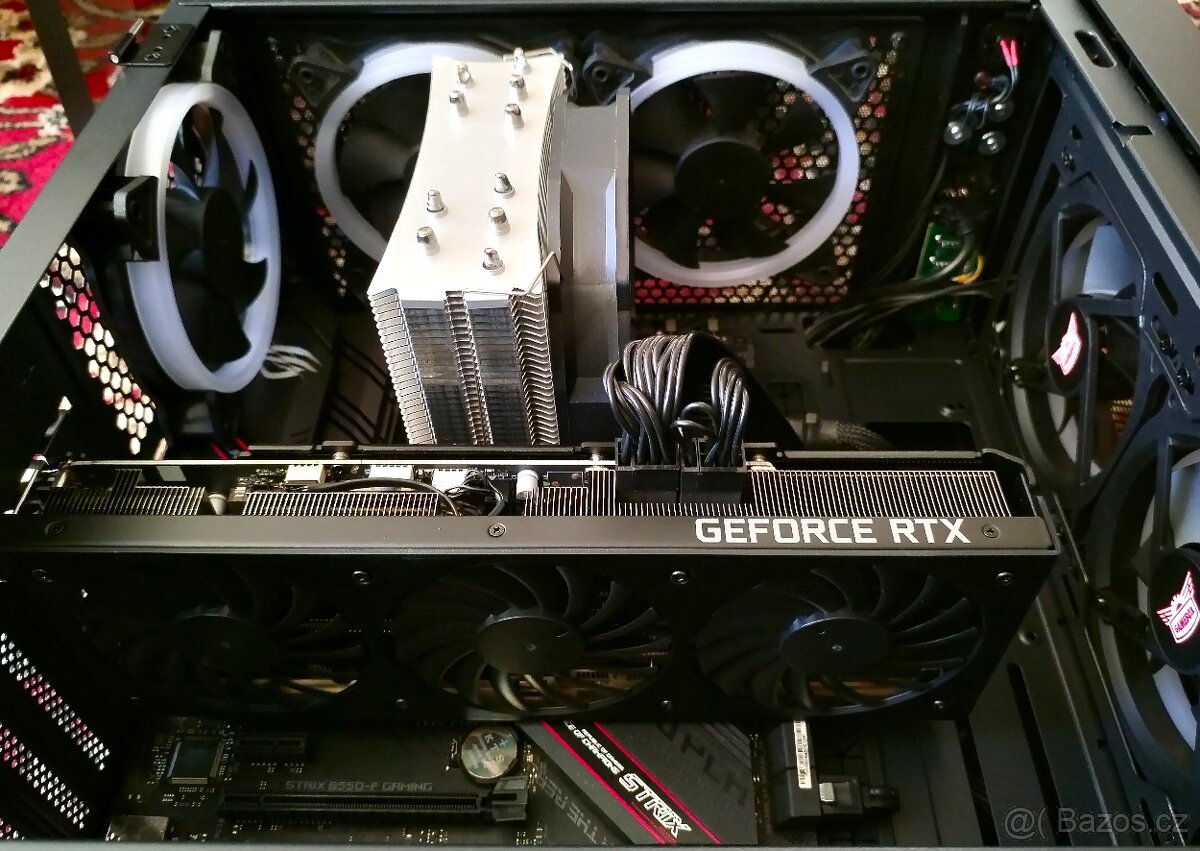 HERNÍ PC,Ryzen 5700X,RTX 3080,32GB,SSD+SATA - 3